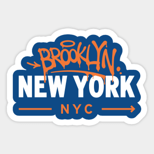 Brooklyn - New York - NYC Sticker